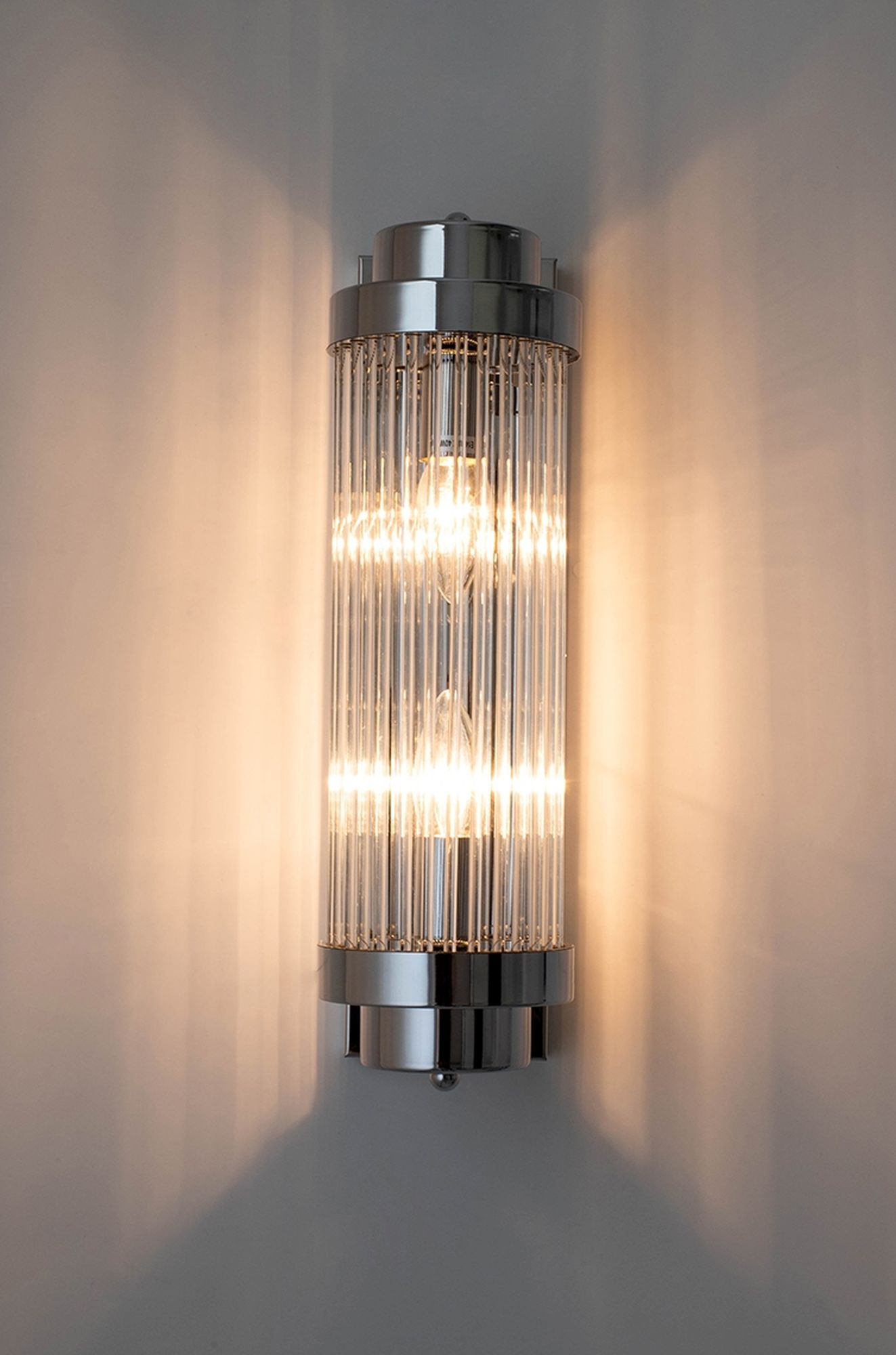 Moosee Column 40 kinkiet 2x40W srebrny MSE010100360 - Wysyłka w 24h