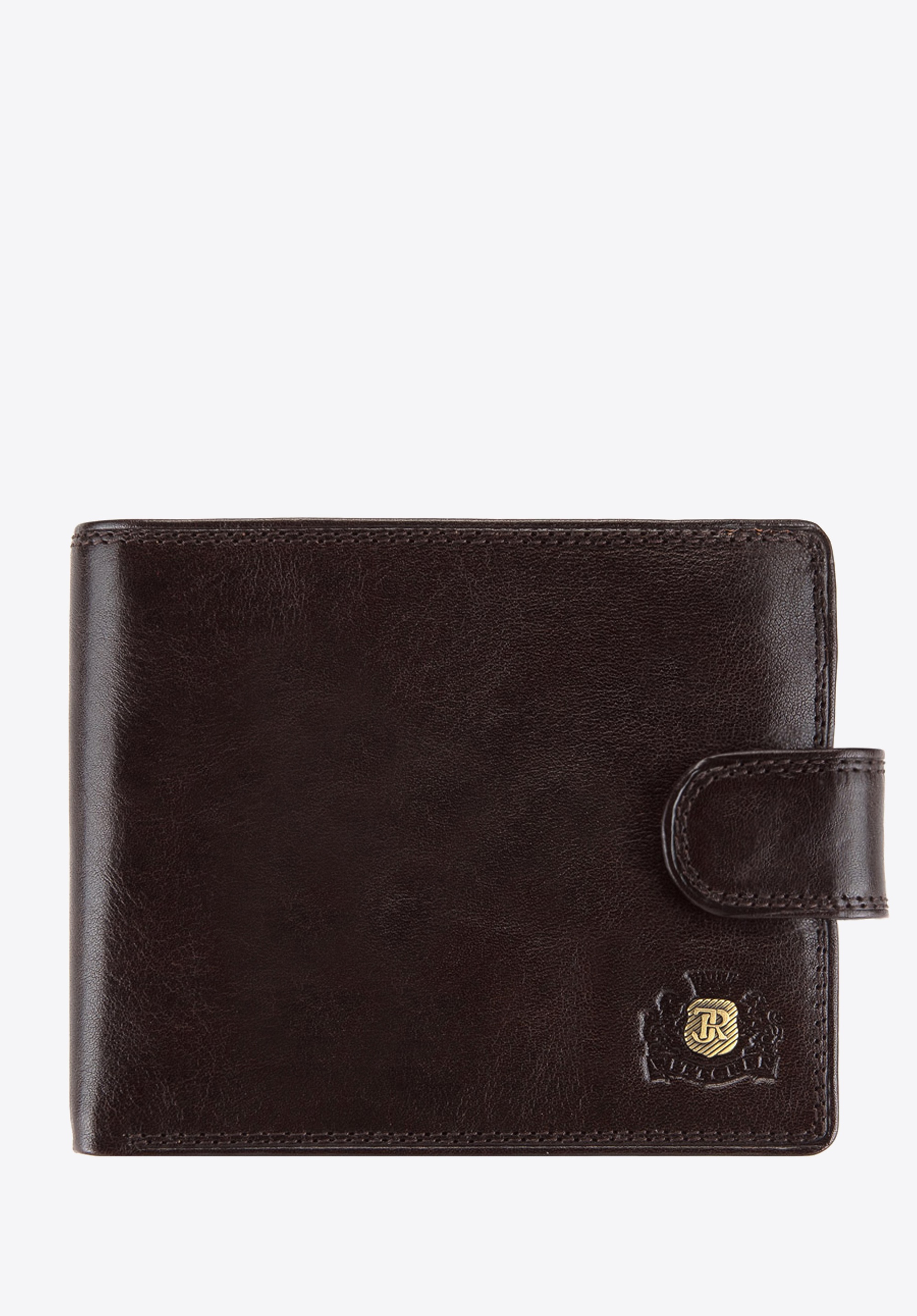 Portfel męski skórzany uniwersalny brązowy