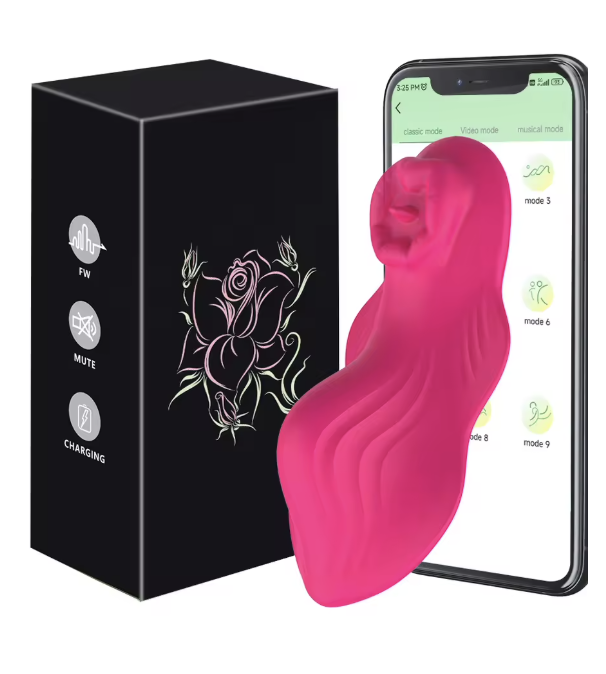 Wibrator do noszenia w majtkach - stymulator łechtaczki i punktu G 396