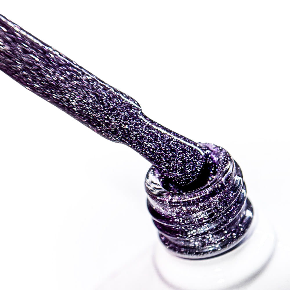 Lakier hybrydowy LED/UV Gel Polish Molly Nails Flashing Lights 3 Nr 614 Into the Darkness HEMA/Di-HEMA Free 8g