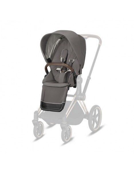 Cybex, Priam 2.0 - tapicerka siedziska-Soho Grey