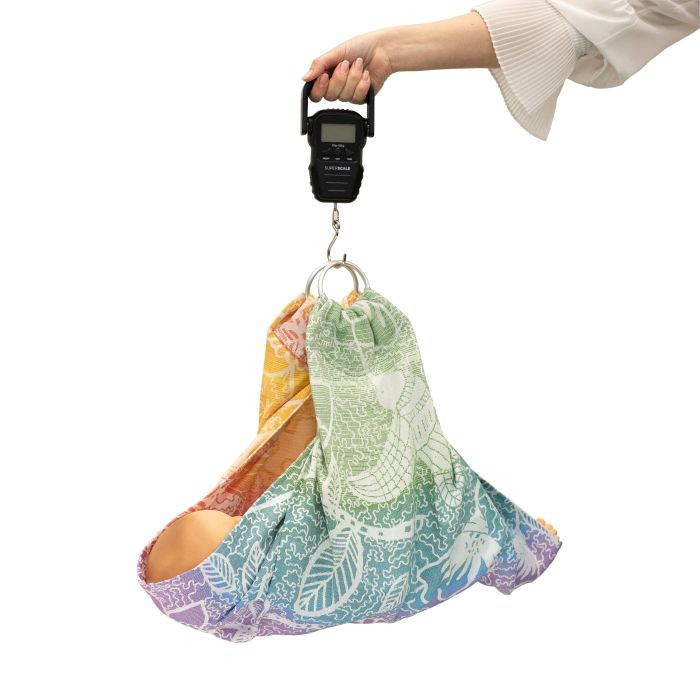 Supermama.baby Tuląca waga dla noworodka-Magical Garden Bright