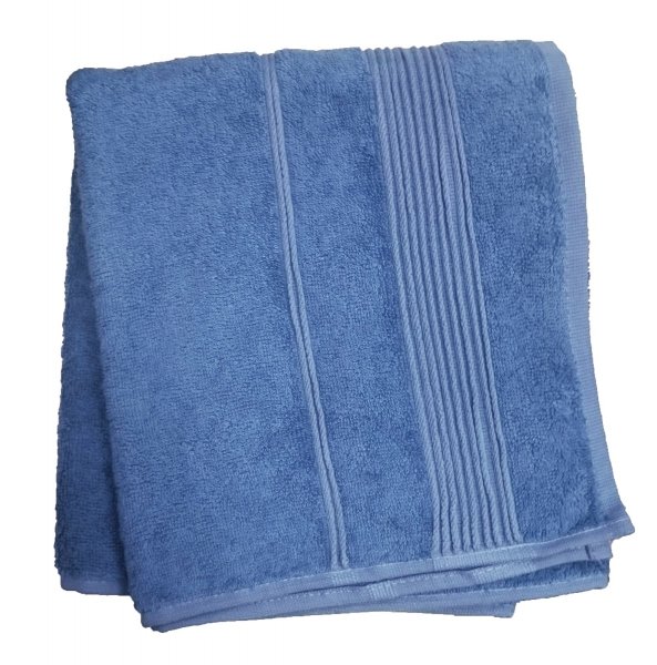 Ręcznik Bambusowy Moreno rozmiar 70x140 - Niebieski