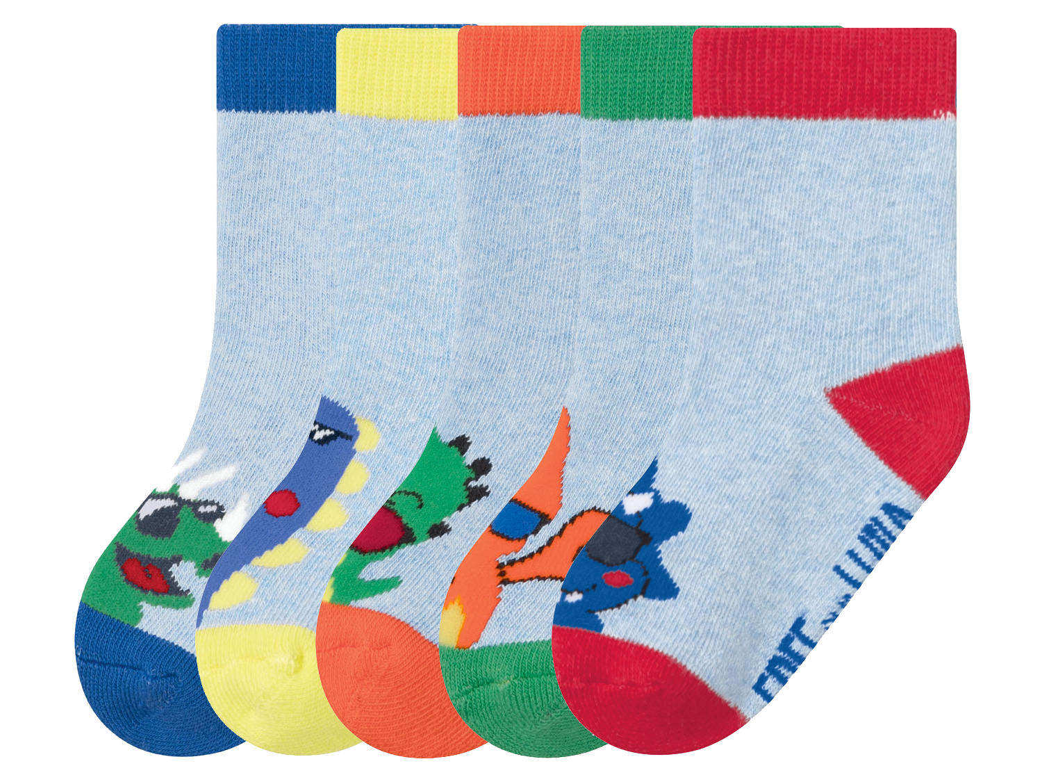 lupilu Skarpetki chłopięce termiczne 27/30, Niebieski/ kolorowy
