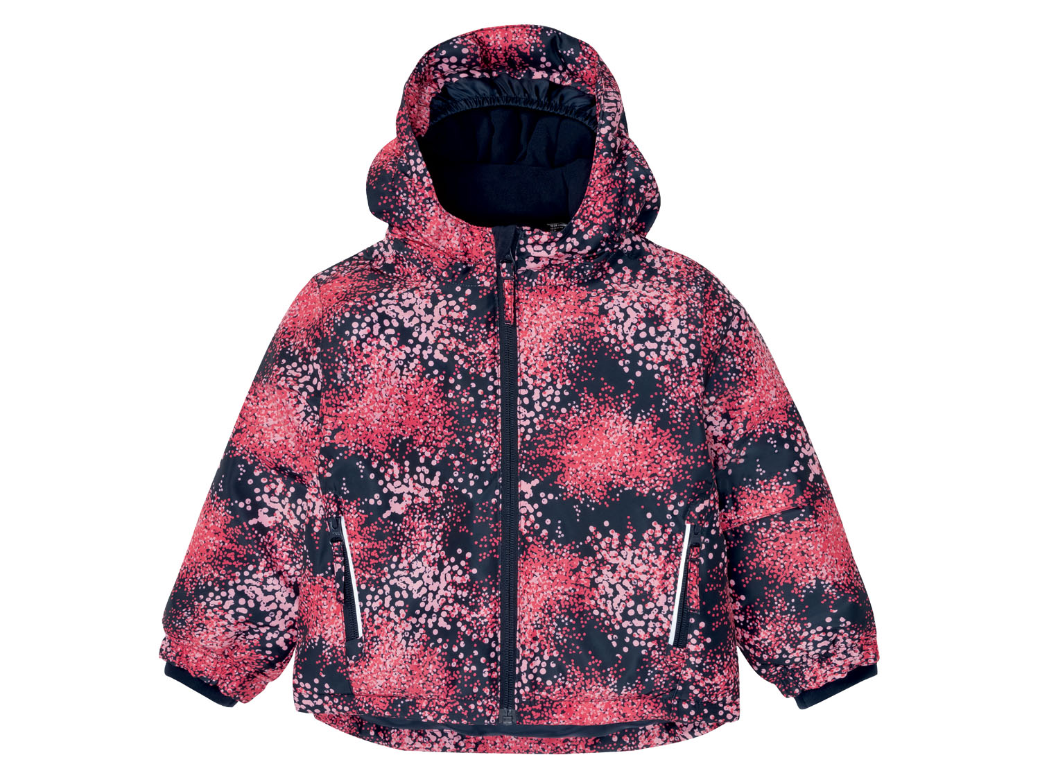 lupilu Kurtka zimowa dziewczęca Wzorzysty/granatowy, 110/116