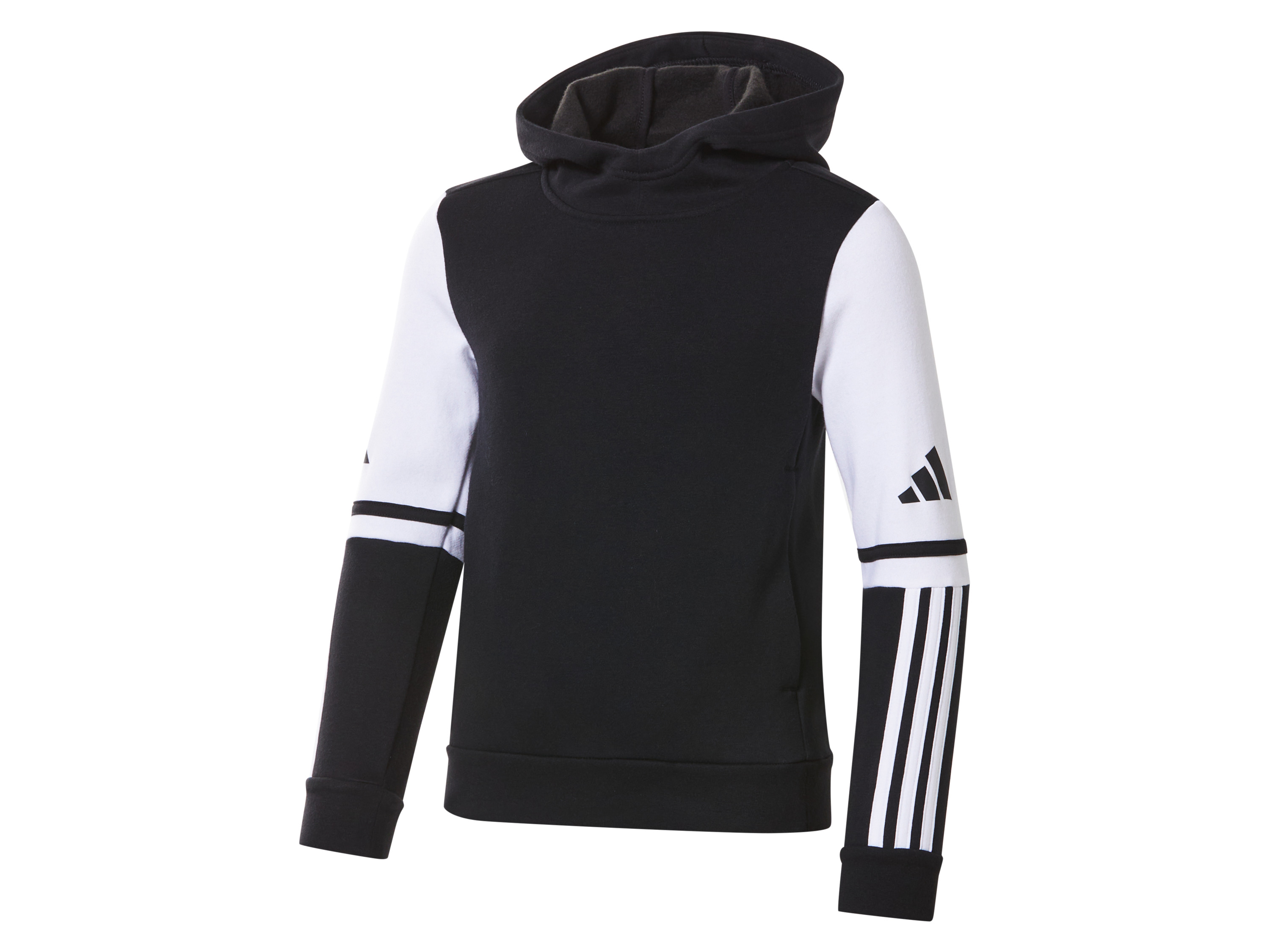 adidas Bluza dziecięca z kapturem Czarny, 140 cm