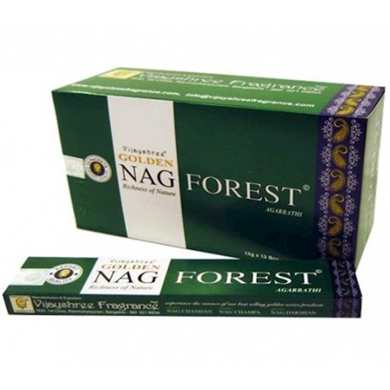 Kadzidełka VIJAYSHREE Golden Nag Forest - 15g