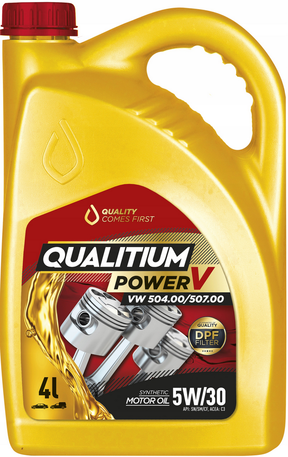 QUALITIUM POWER V 5W30 VW 504/507 4L - Petrostar