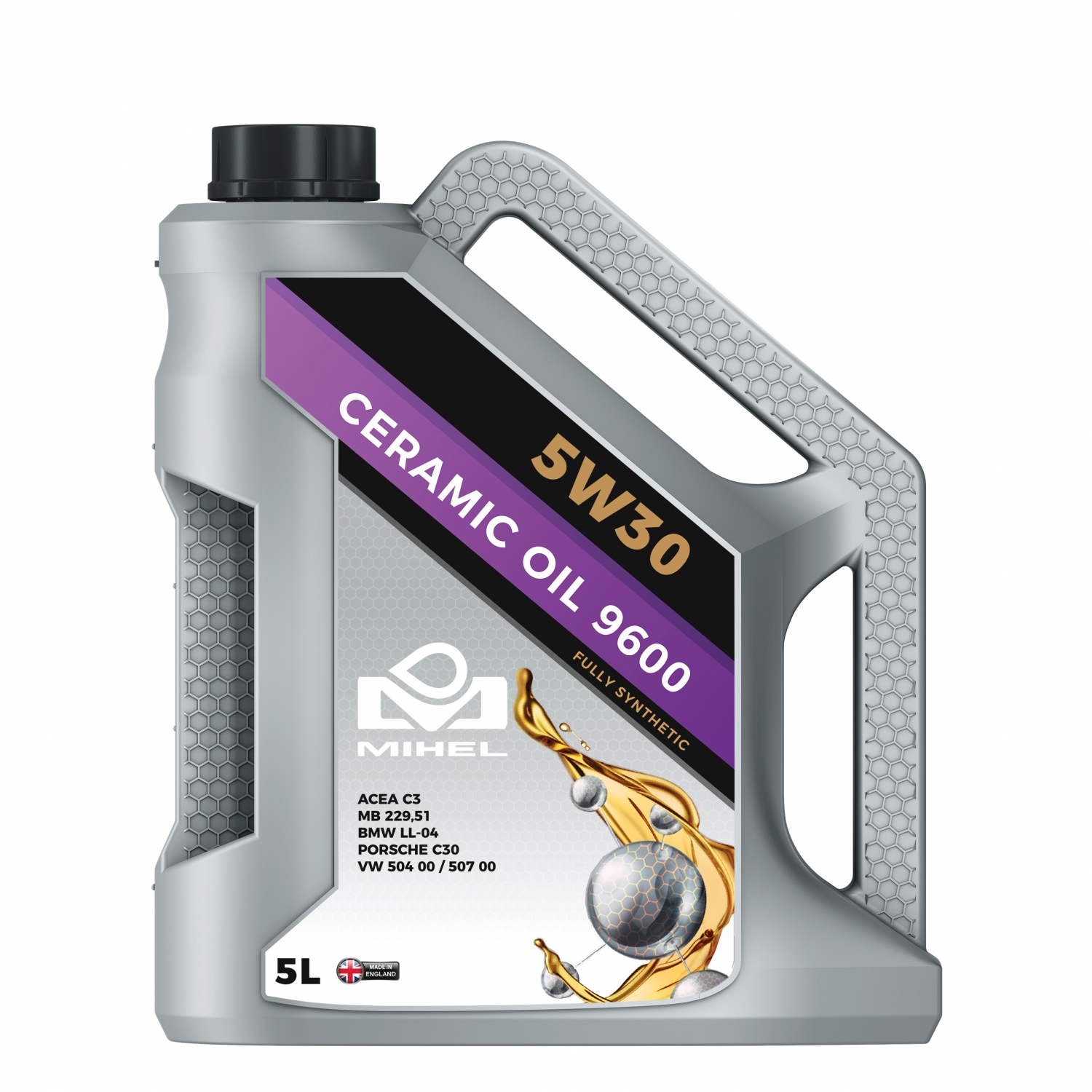 MIHEL CERAMIC OIL 9600 5W30 OLEJ CERAMICZNY 5L - Petrostar