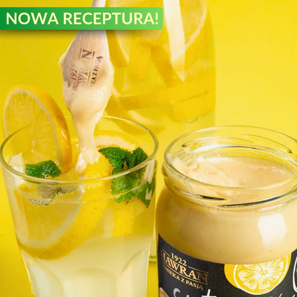 Cytryna w miodzie wielokwiatowym 630g - Pasieka z Pasją Hawran