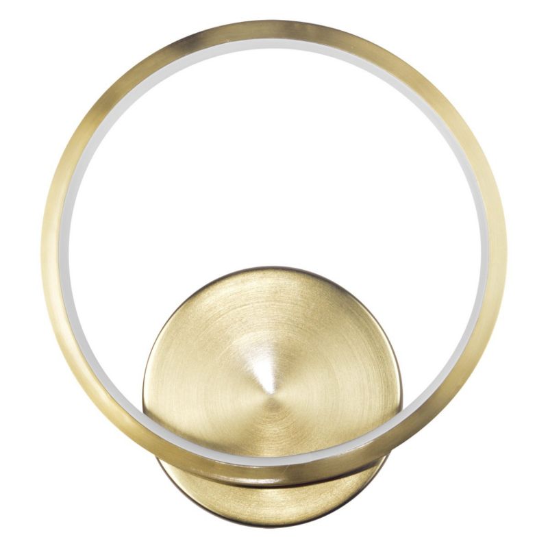 Kinkiet ścienny Polux Roman złoto-biały styl nowoczesny LED 18W 4000K IP20 wym: 23 x 20 x 5 cm - 1 szt.