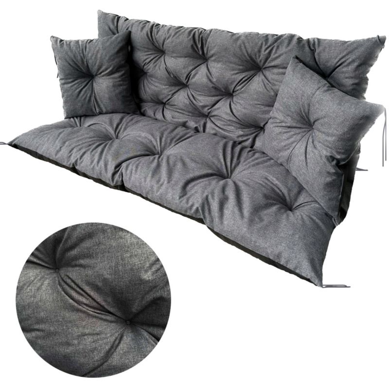 Poduszka Ogrodowa EDANTI Zestaw 120x60x50 Ekolen Na Ławkę Huśtawkę 1 szt.