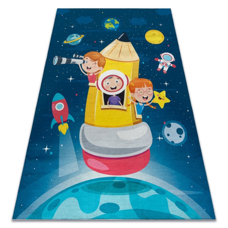 Dywan dla dzieci Bambino RugsX 140x200 cm niebieski DE088 1 szt.