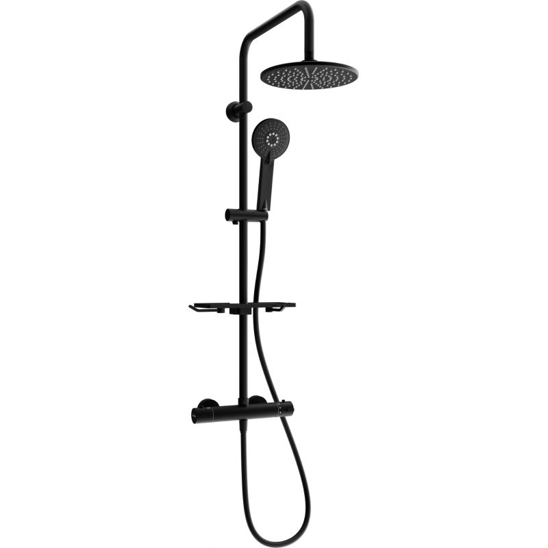 Zestaw prysznicowy Mexen Kai czarny 1 szt.