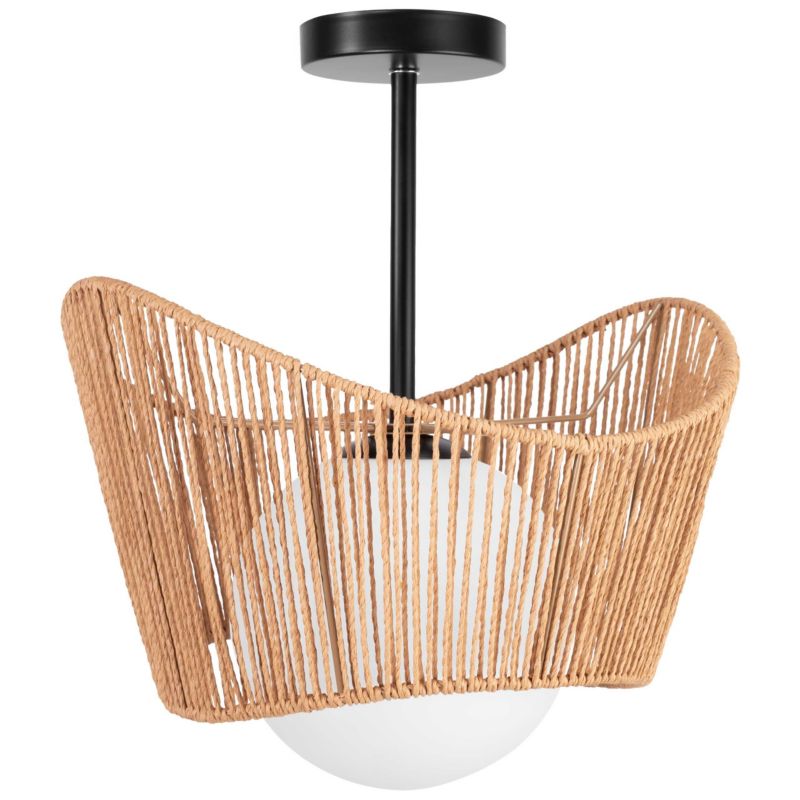 Lampa Sufitowa Wisząca Toolight App1589-1Cp Boho Beżowy