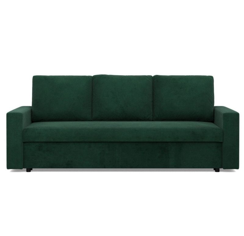 Kanapa TYLETEGOTU 3 osobowa BLOM sztruks butelkowa zieleń 1 szt