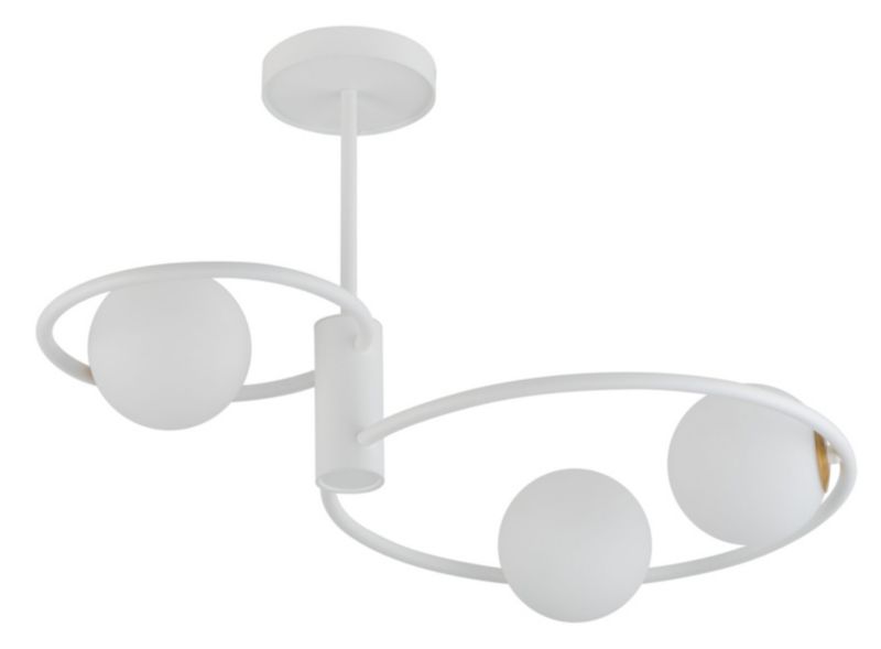 Lampa sufitowa wisząca Sigma Lighting Aqua 2779 biała dekoracyjna 3xG9 x 1 szt.