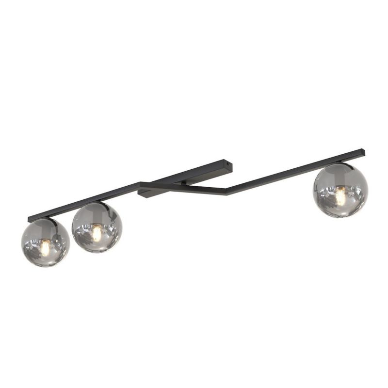 Lampa wisząca Emibig NATON czarna 3xE14x15W IP20 wym:20x100x32cm - 1 szt.