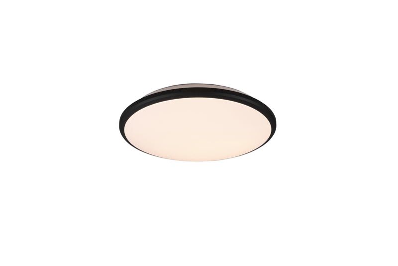 Plafon sufitowy lampa RL Limbus czarno-biały LED 20W 3000K 2300 lm IP20 wym: 6,5 x 34,7 x 34,7 cm tworzywo sztuczne - 1 szt.