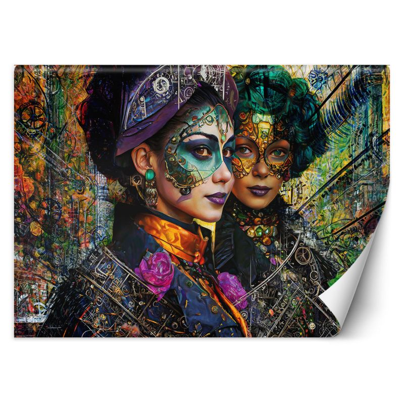 Fototapeta Feeby Kobieta Karnawał Abstrakcja 200x140 1 szt