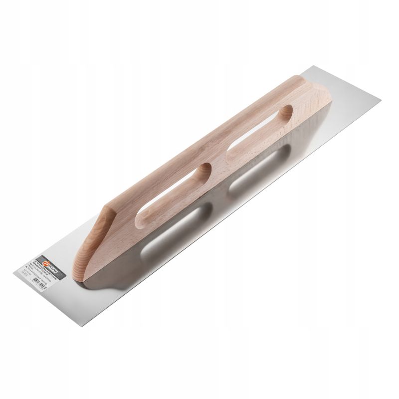 Paca nierdzewna Polax gładka rączka drewniana 130 600 mm 1 szt.