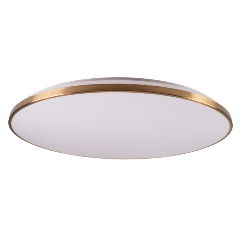 Plafon LED Sanico Goldlux KERN 100 z pilotem IR złoty 100W 3000K-6000K IP20 1 szt.