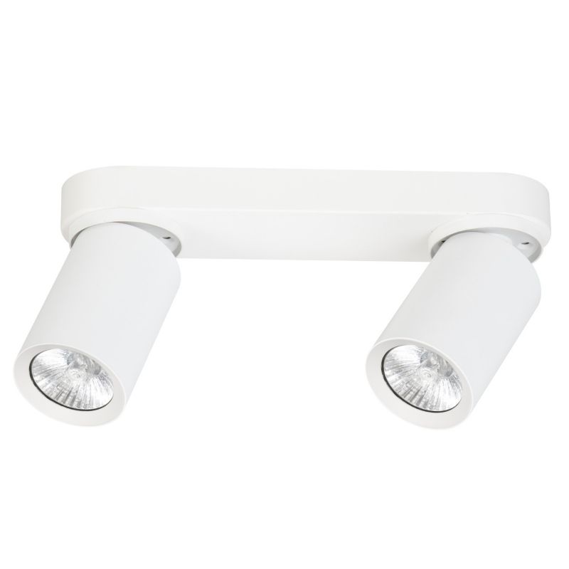 Spot reflektor natynkowy Alfa FLEX biały 2xGU10x10W wym:9x26x6cm IP20 -1 szt.