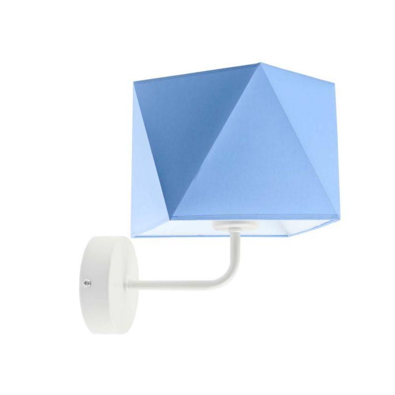 Kinkiet Volta Light Factory Burne Biały/Niebieski Abażur 1xE27 1szt.