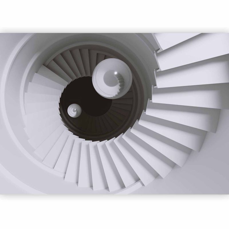 Fototapeta samoprzylepna Artgeist 3D szara 196x140 (4 części) LFT2058sam rolka 1 szt