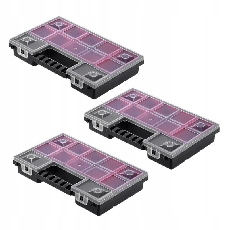 Organizer KADAX Pojemnik Warsztatowy 6 szuflad 3szt