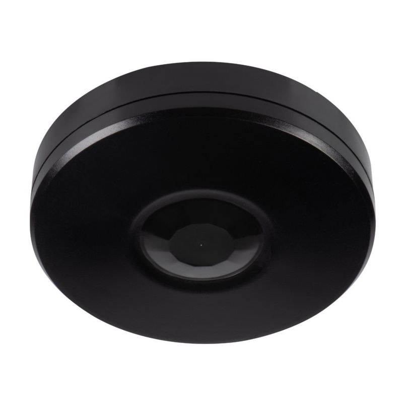 Czujnik ruchu Kanlux podczerwień PIR czarny do 6 metrów sufitowy natynkowy IP20 wym: 2,7 x 11 x 11 cm - 1 szt.