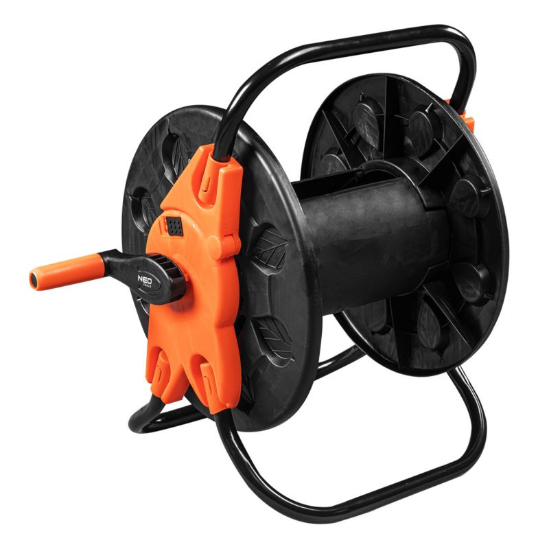 Stojak do węża NEO TOOLS tworzywo sztuczne, do 60 m węża 1/2" 1 szt