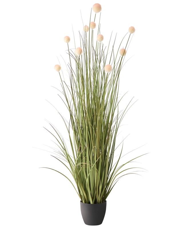 Sztuczna roślina Pompom grass 120 cm Zielony 1 szt.