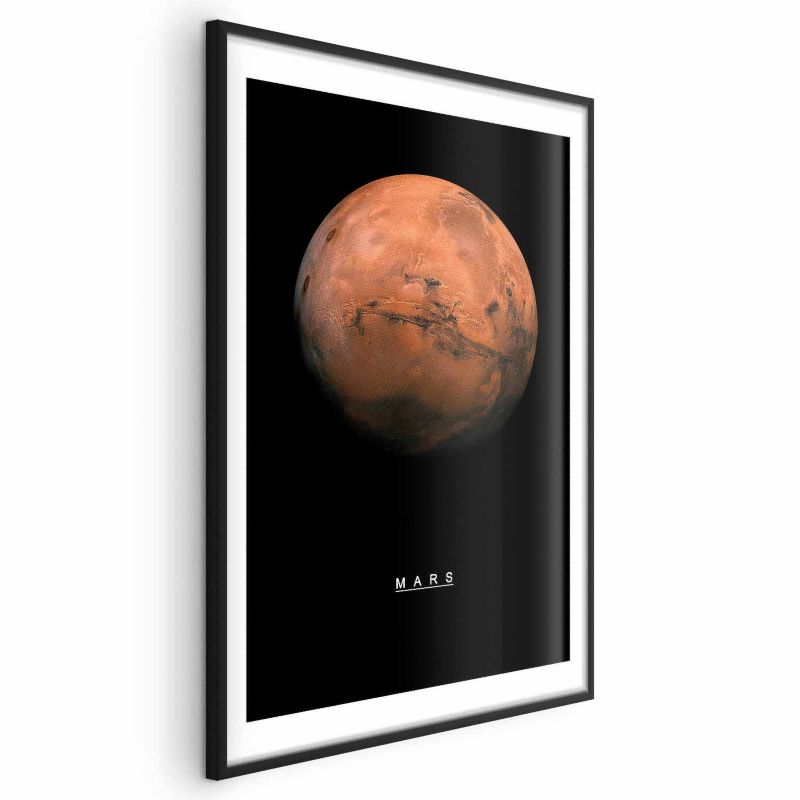 Plakat Artgeist Mars 60x90 cm z ramą czarną 1 szt