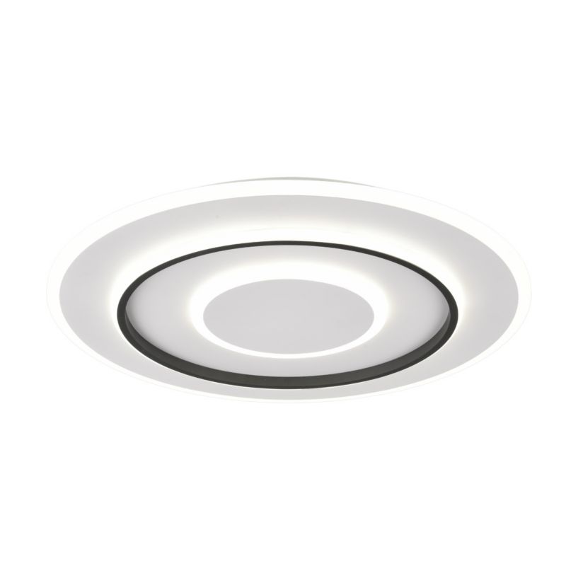 Plafon sufitowy RL Jora biało-czarny LED 55W 2700K-6000K 6400lm IP20 wym: 6 x 60 x 60 cm metal - 1 szt.