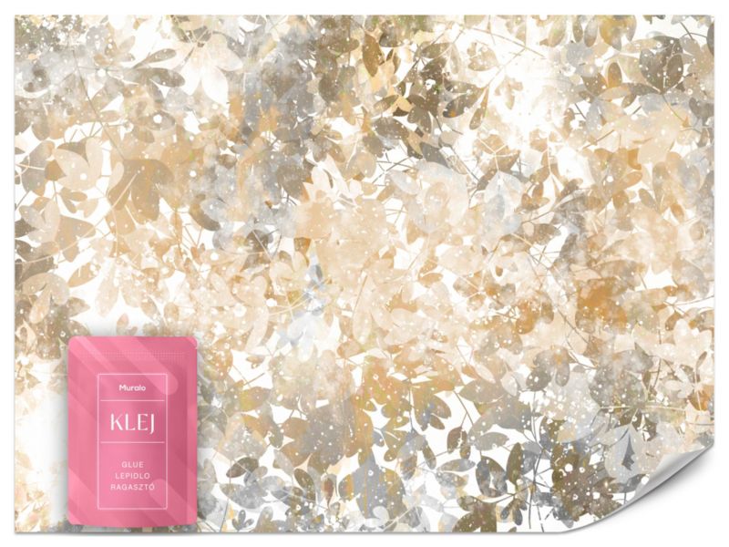 Fototapeta Muralo Abstrakcyjne Liście Natura 500x350 cm 1szt.