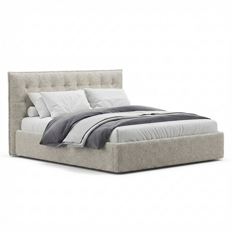 Łóżko Tapicerowane CONSUL 120x200 Stelaż Pojemnik Na Pościel Loop 02 1 szt.