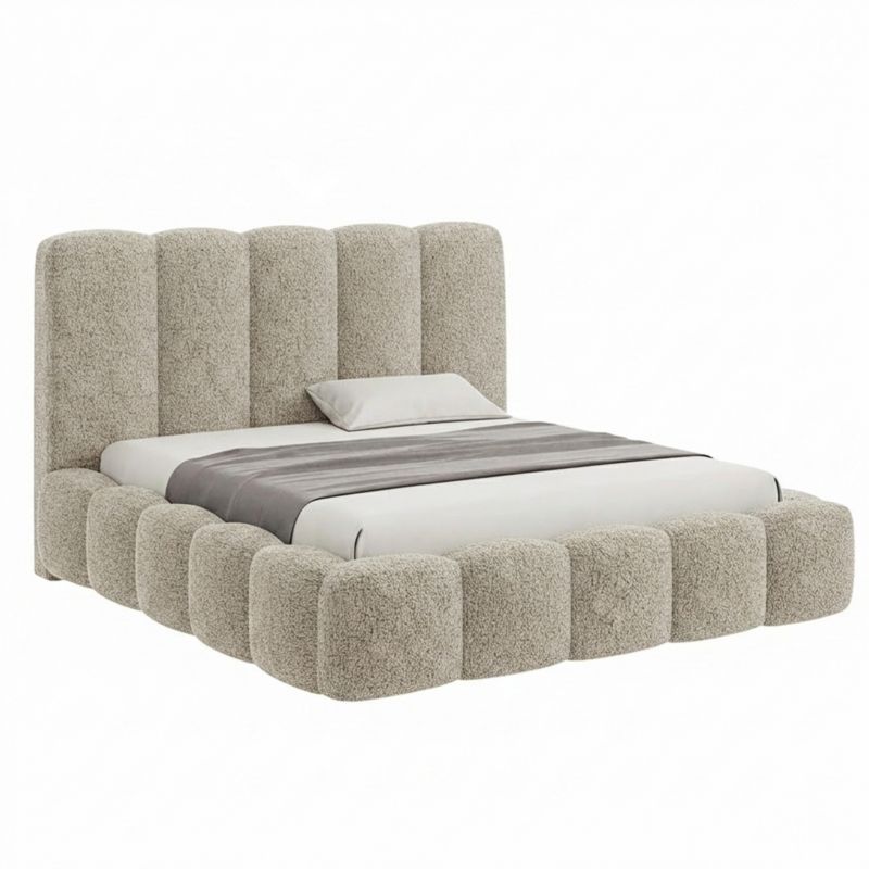 Łóżko Tapicerowane MONARCH 160x200 Stelaż Pojemnik Na Pościel Loop 06 1 szt.