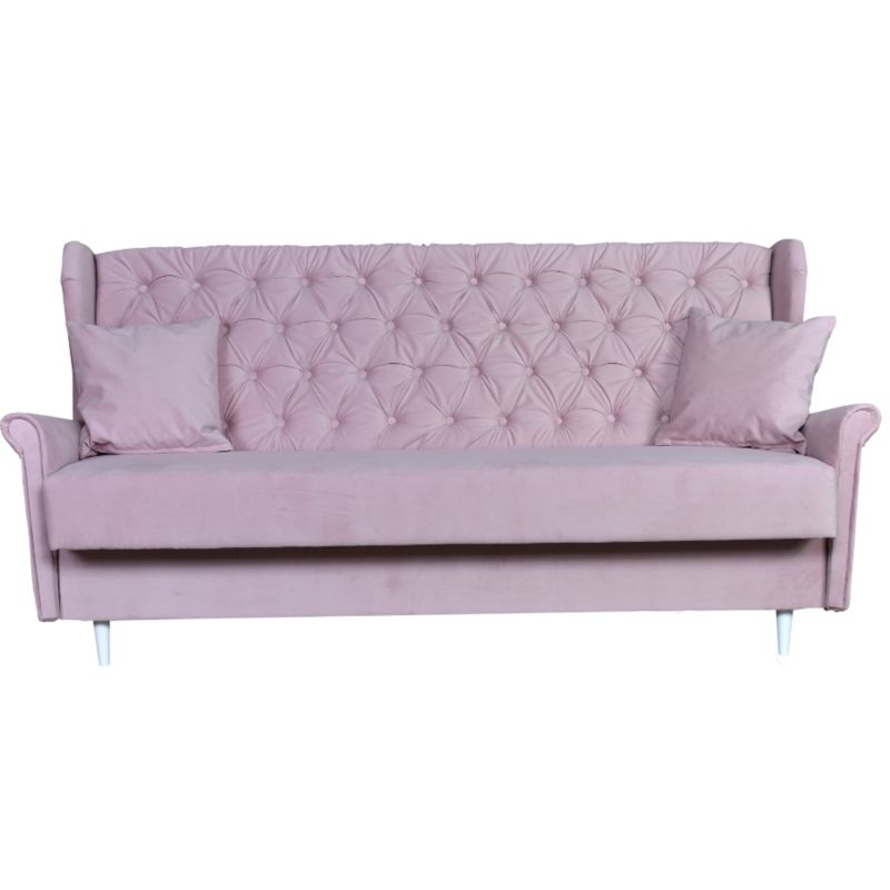 Sofa do salonu rozkładana Family Meble GAJA fioletowa 1szt