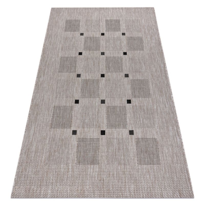 Dywan zewnętrzny Floorlux RugsX 120x170 cm szary DEV1212 1 szt.