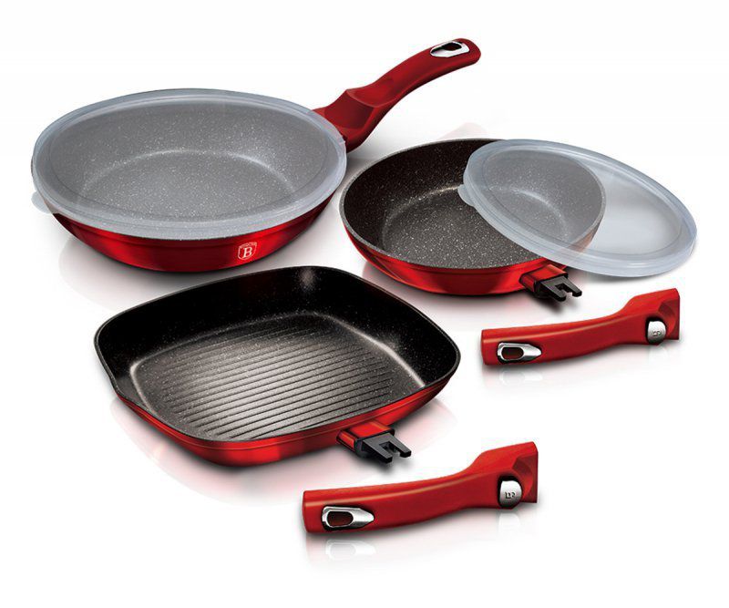 Zestaw patelni Berlinger Haus granitowych BH-6796 3szt