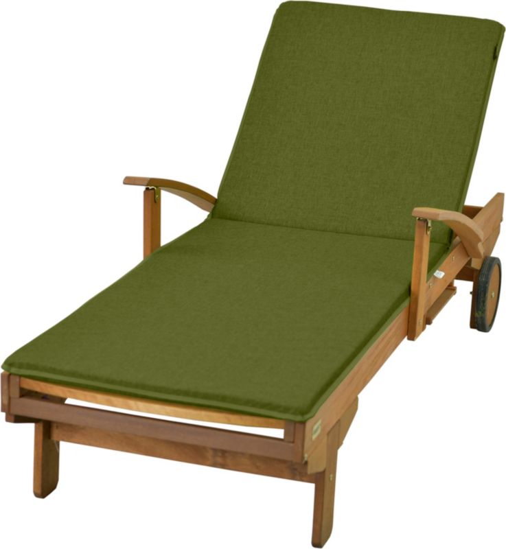 Poduszka na leżankę ogrodową AMPO zielony 1 szt.