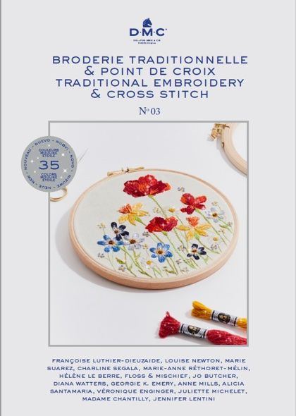 książka z pomysłami do haftowania DMC art.15625/22 .