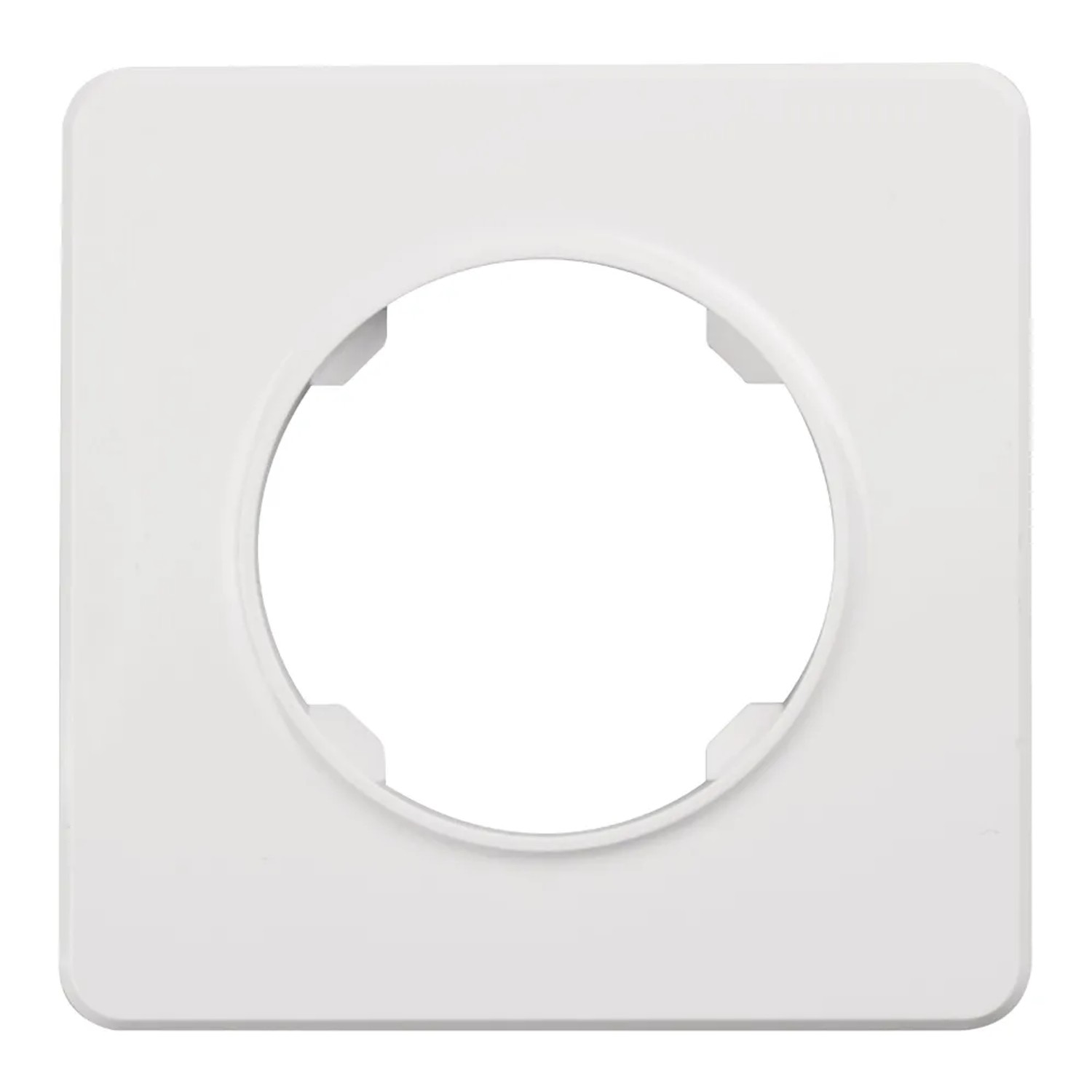 Electromalt Ramka Oval 1-krotna biała