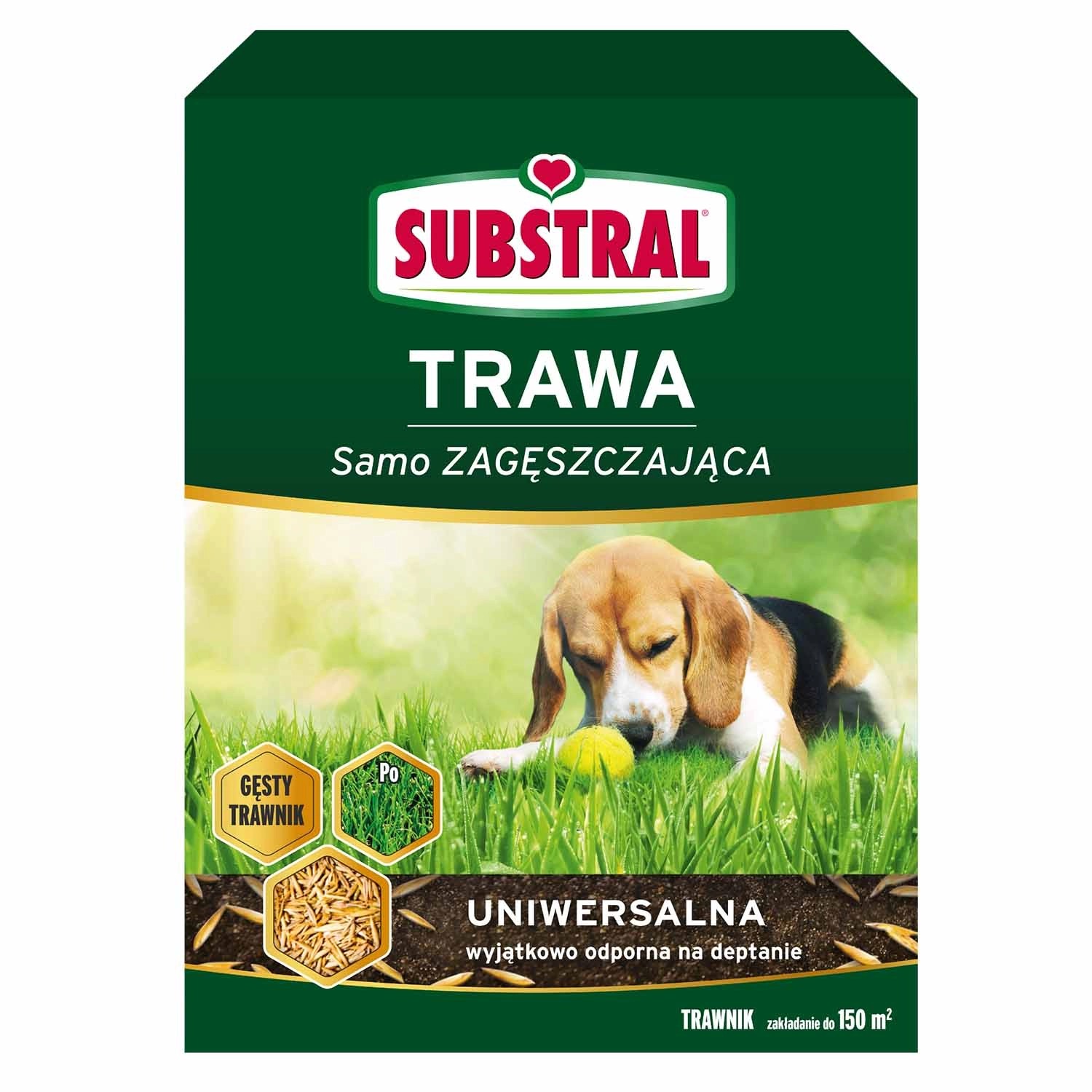 SUBSTRAL Trawa samo zagęszczająca uniwersalna - 3 kg
