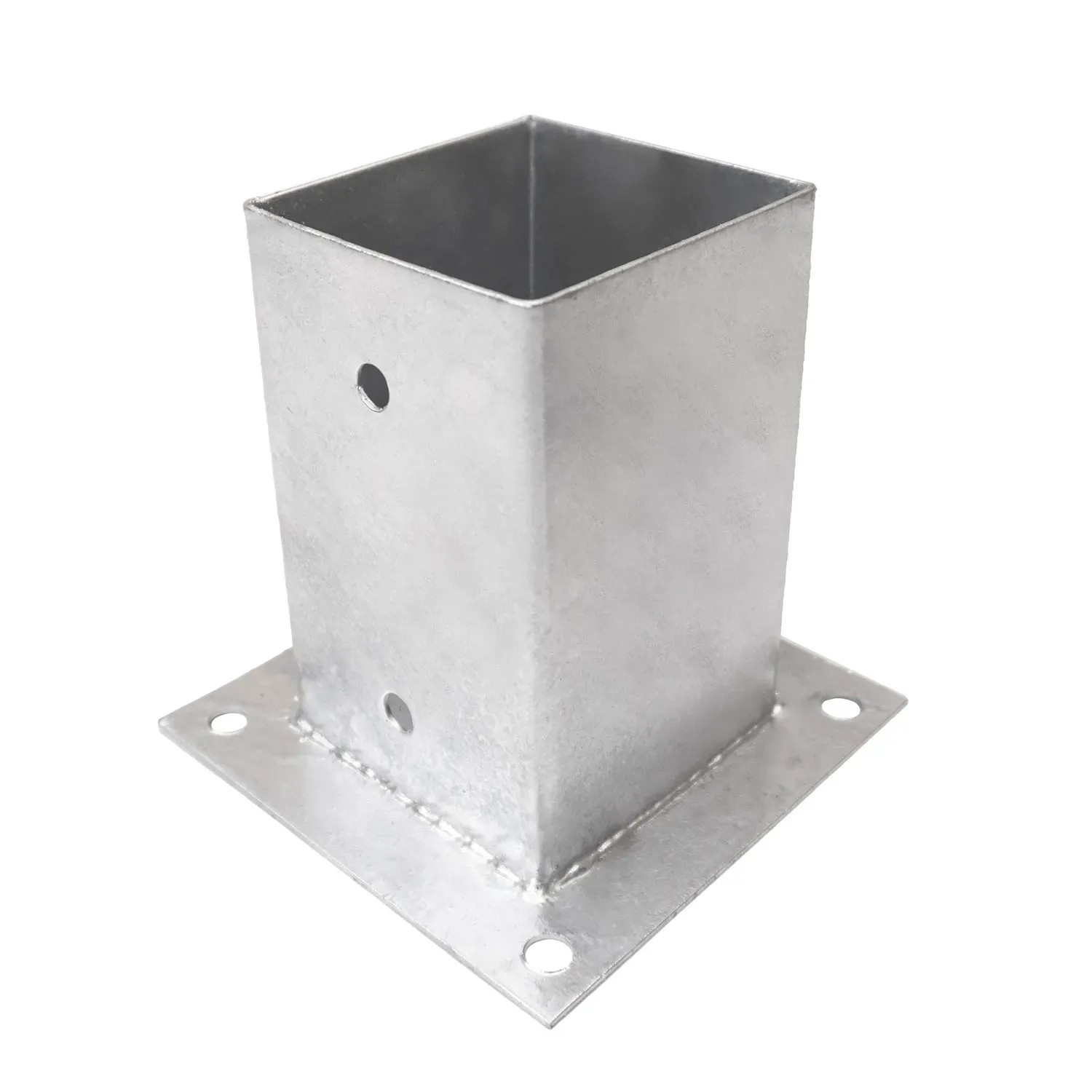 Polargos Podstawa słupka ocynkowana przykręcana 9 x 9 x 15 cm