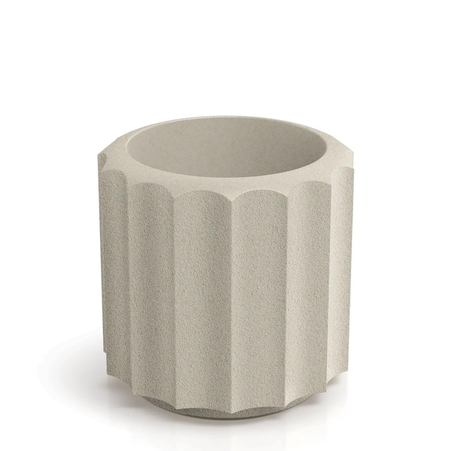 Prosperplast Donica Rona Ethick Line piaskowa - 38x38x37 cm