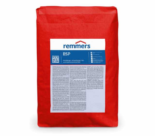 ROZLEWNA, MINERALNA ZAPRAWA INIEKCYJNA I WYPEŁNIAJĄCA Remmers BSP 6 20kg