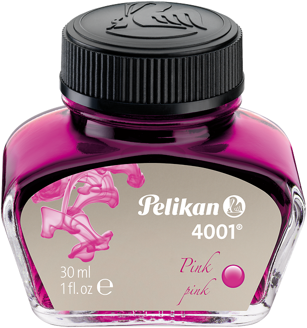 Atrament Pelikan, 30ml, różowy