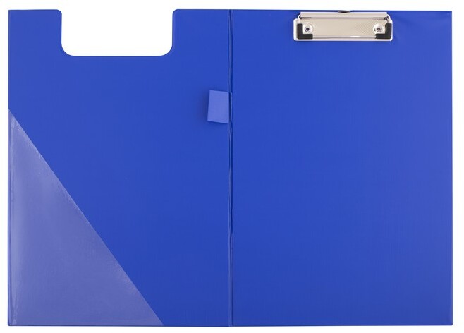 Clipboard D.Rect, z okładką, A4, niebieski